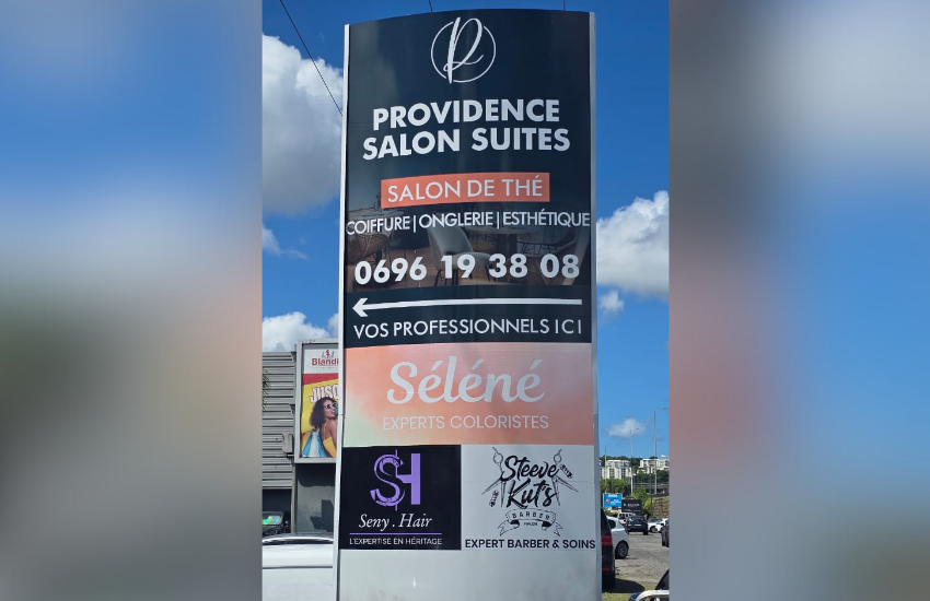 Image d'un totem publicitaire